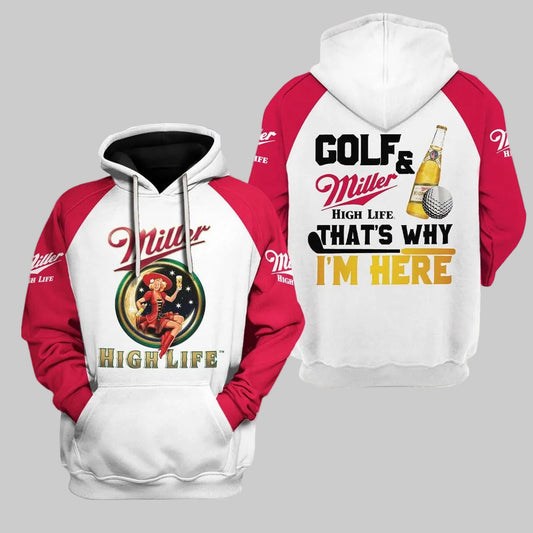 Miller High Life Golf Trending Hoodie 547 Moonbestprint