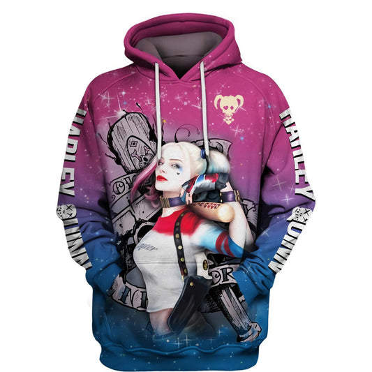 Harley Quinn Suicide Squad Ver11 Aop Hoodie Moonbestprint