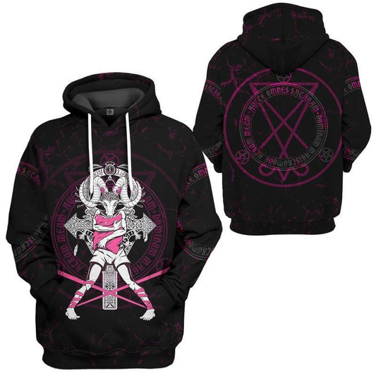 Katherine Game Vincent Baphomet Over Print 3d Hoodie Zip Hoodie Moonbestprint