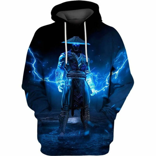 Dark Raiden Mortal Kombat Over Print 3d Hoodie Zip Hoodie Moonbestprint