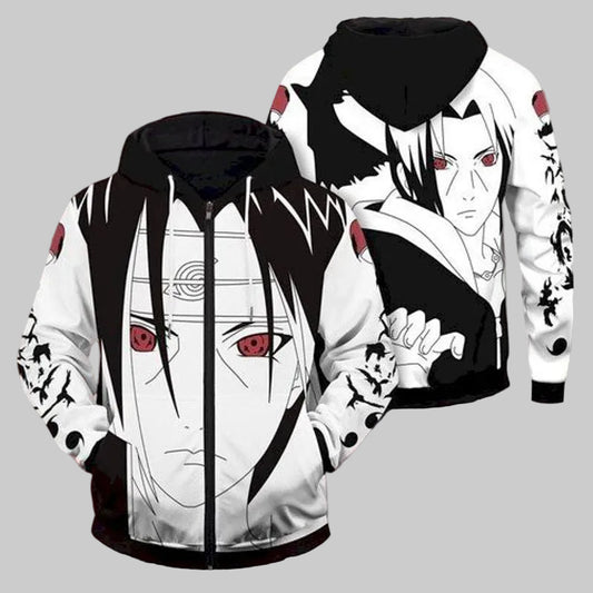 Naruto Lovers Uchiha Itachi 3d Hoodie Moonbestprint