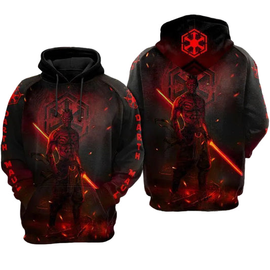 Darth Maul Sith Lord Star Wars Over Print 3d Hoodie Zip Hoodie Moonbestprint