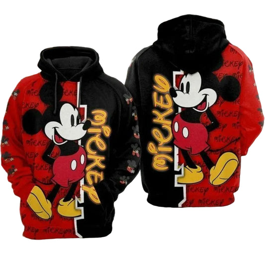Disney Mickey Mouse Lover Iii 3d Hoodie Zip Hoodie Moonbestprint