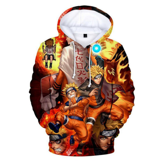 Naruto Uzumaki 3d Printed Long Sleeve Hoodie Moonbestprint