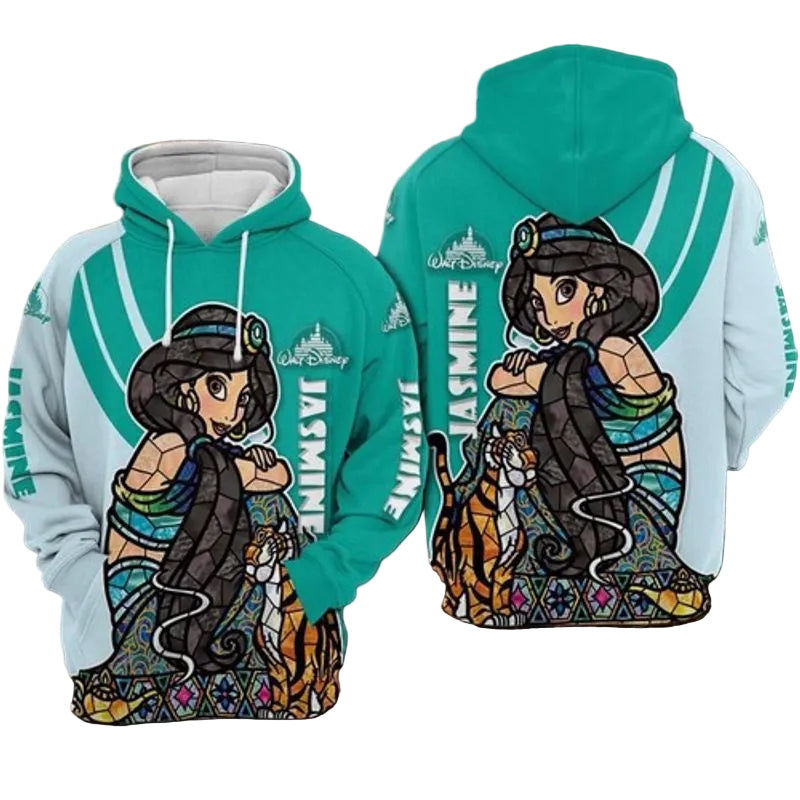 Aladdin Princess Jasmine 3d Hoodie Moonbestprint