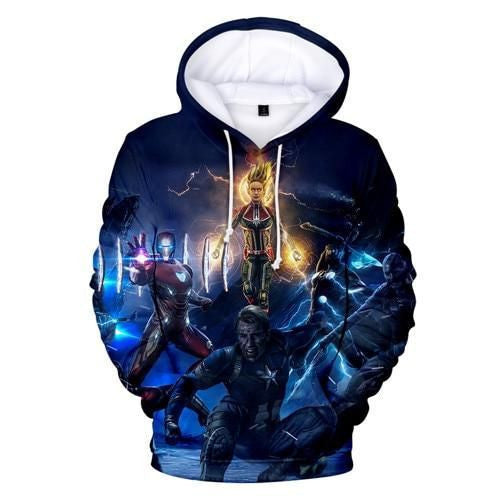 The Avengers 4 Cosplay 3d Printed Men Hoodies - Kidenmall Moonbestprint