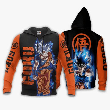Goku Ultra Instinct Dragon Ball Anime Manga For Men And Women 3d Hoodie Zip Hoodie Moonbestprint