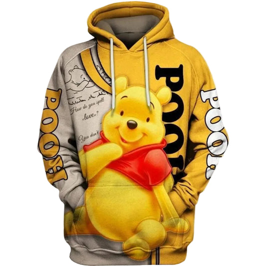 Winnie The Pooh Cute Pooh Gift For Fan 3d Hoodie All Over Printed Hoodie Moonbestprint