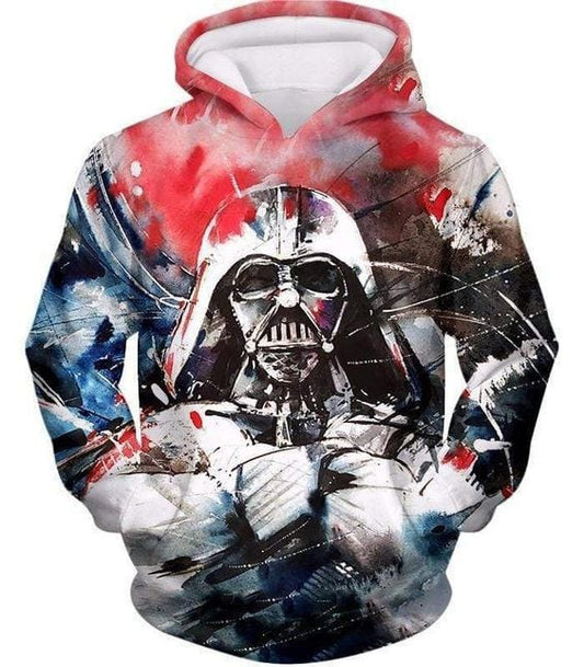 Star Wars Turned To Dark Side Sith Lord Darth Vader Crazy Graphic A3569 3d Pullover Printed Over Unisex Hoodie Moonbestprint
