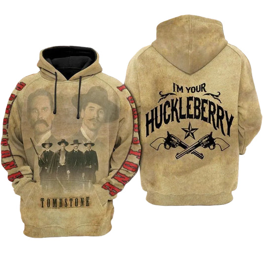 Tombstone I?m Your Huckleberry Full Over Printing 3d Hoodie 3 Moonbestprint
