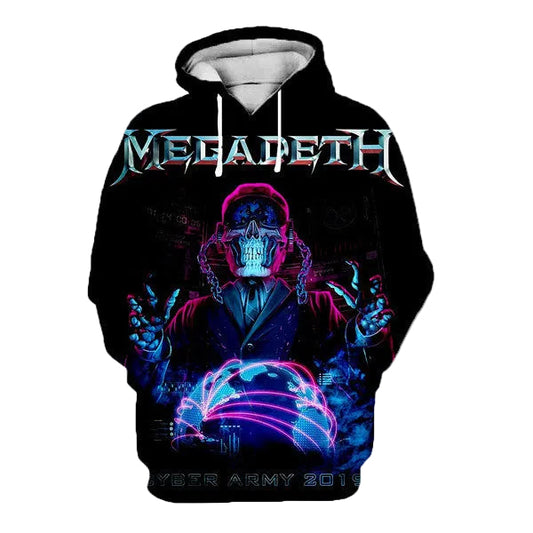 New Fashion Megadeth Band Print Hoodies Men Coat Jacket Power Sweatshirts Hoody 03 Moonbestprint
