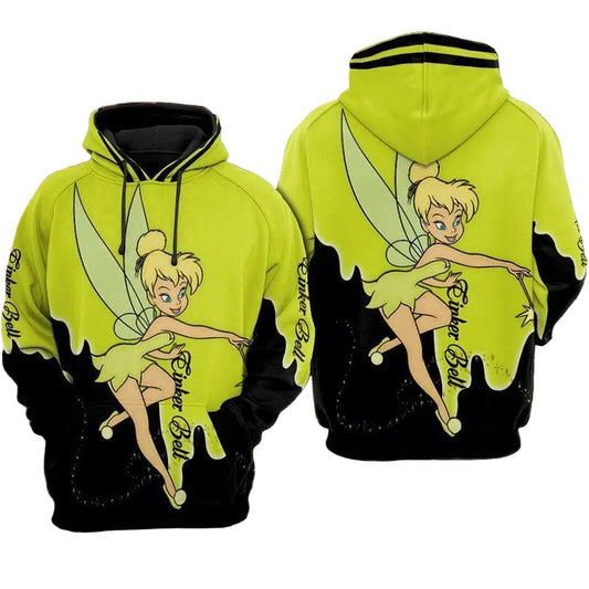 For Tinker Bell Lovers A Miracle Is Happening 3d Hoodie Moonbestprint
