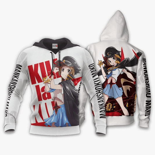 Kill La Kill Mankanshoku Mako Anime Manga For Men And Women 3d Hoodie Zip Hoodie Moonbestprint
