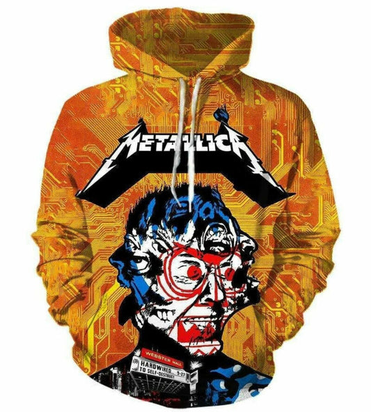 Metallica Style 2 3d Hoodie Moonbestprint