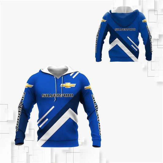 Chevrolet Silverado Shirt Fan Gift 900, Stylist Unisex 3d Hoodie Zip Hoodie Moonbestprint