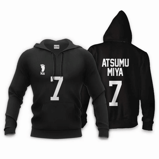 Inarizaki Atsumu Miya Anime Manga Haikyuu Number 7 For Men And Women 3d Hoodie Zip Hoodie Moonbestprint