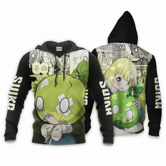 Suika Anime Manga Dr Stone For Men And Women 3d Hoodie Zip Hoodie Moonbestprint