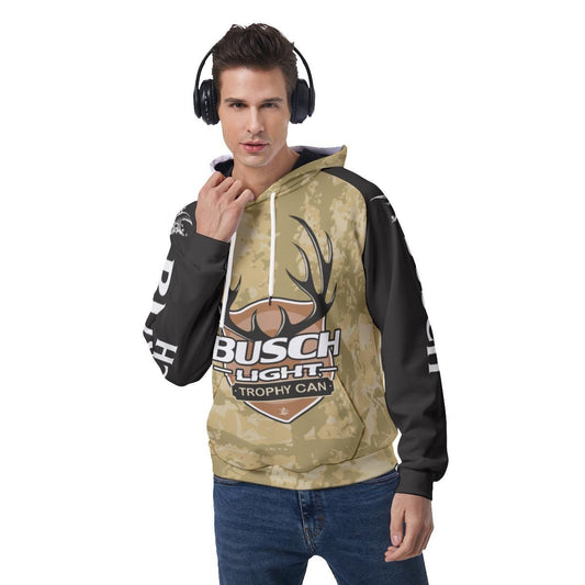 Busch Light Hoodie, Deer Hunting Hoodie, Busch Beer Zip Up Hoodie Moonbestprint