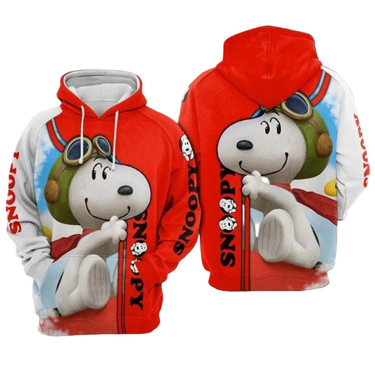 Disney Snoopy Cute Lover 3d Hoodie Zip Hoodie 1040 Moonbestprint