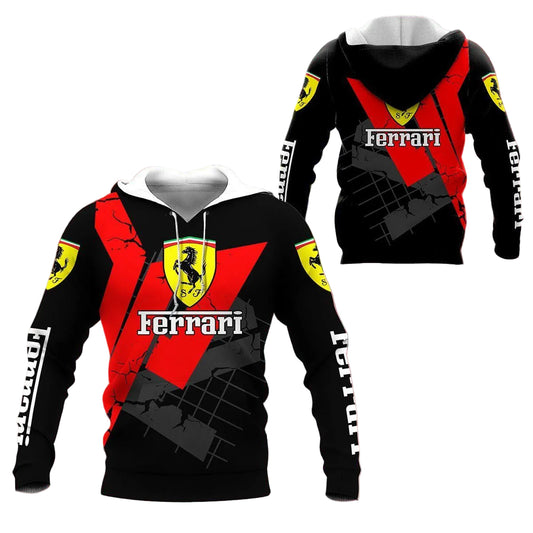 Scuderia Ferrari Luxyry Racing Car F1 8k147 Fan Gift 3d Zip Hoodie Hoodie Ii0 Moonbestprint