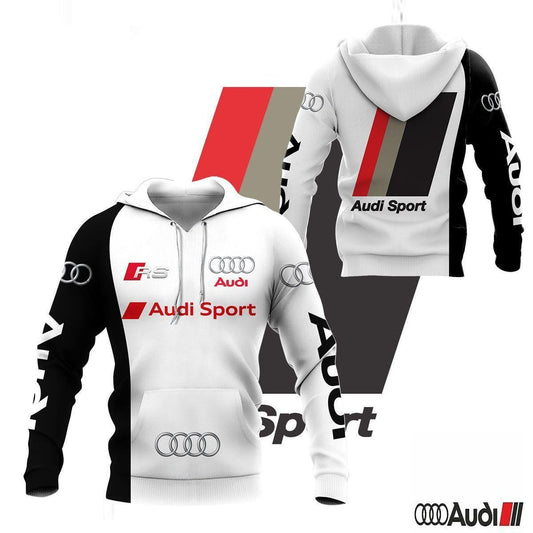 Audi Sport Luxury Car 8k333 Fan Gift 3d Zip Hoodie Hoodie Ii0 Moonbestprint