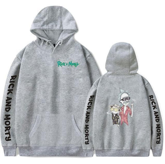 Rick And Morty With Cat Gift For Men And Women Over Print 3d Hoodie Zip Hoodie 873 Moonbestprint