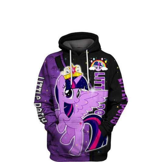 Adorable Little Pony, My Little Pony Friendship Is Magic Ver33 All Over Print Hoodie Moonbestprint