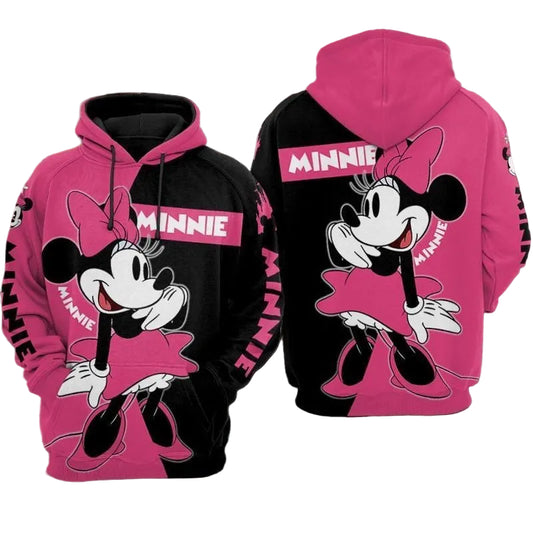 For Mickey Mouse Lovers Aristocratic Posture 3d Hoodie Moonbestprint