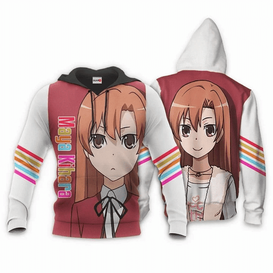 Maya Kihara Toradora Anime Manga For Men And Women 3d Hoodie Zip Hoodie Moonbestprint
