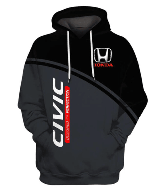 Honda Motor 9 Fan Gift, Honda Motor Aop Hoodie Moonbestprint