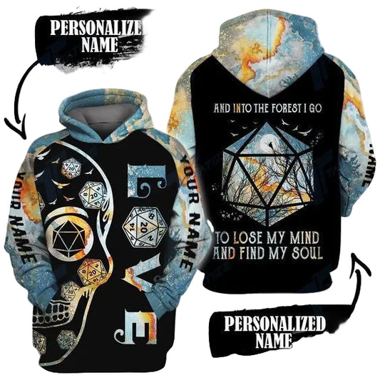 Into The Forest Dungeons And Dragons Custom 3d All Over Printed Shirt Sweatshirt Hoodie Bomber Jacket Size S 5xl Moonbestprint
