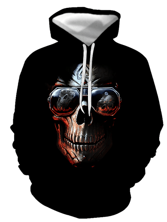 Copy Of Men's Pullover Hoodie Sweatshirt Graphic Skull Print Hooded Casual Daily 3d03 Moonbestprint