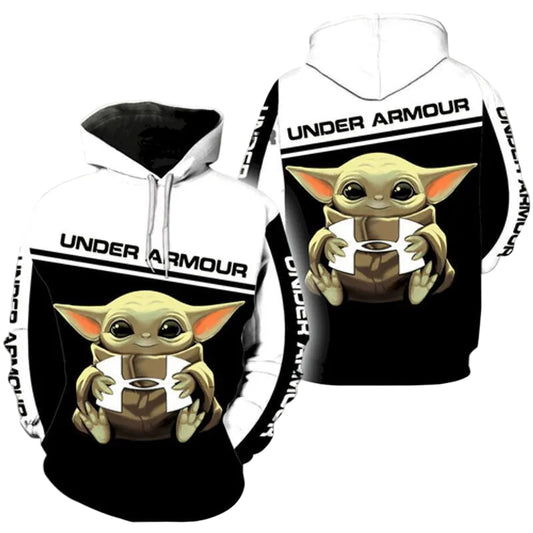 Under Armour Baby Yoda Star Wars 3d Hoodie 2 Moonbestprint