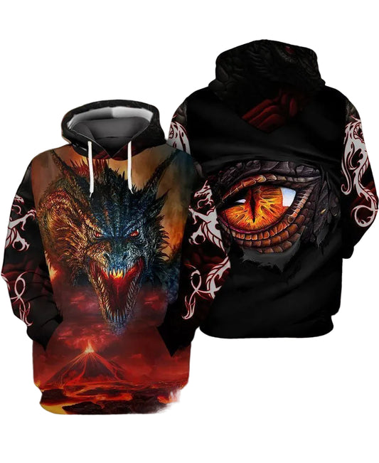 Dragon 8 For Men And Women 3d Hoodie Zip Hoodie Moonbestprint