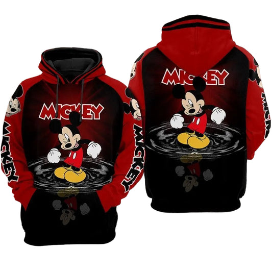 Mickey Mouse Over Print 3d Hoodie Zip Hoodie 376 Moonbestprint
