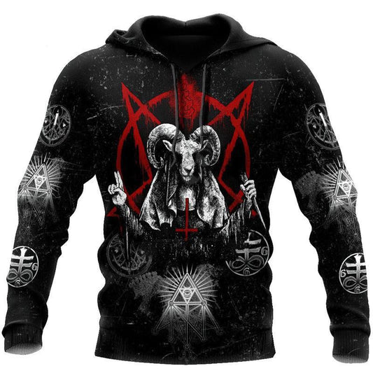 Dark Satanic 3d Printed Hoodies For Men And Women Moonbestprint