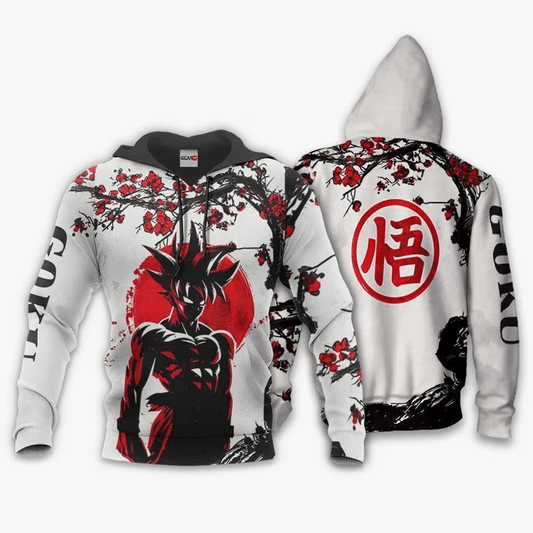 Dbz Goku Dragon Ball Anime Manga For Men And Women 3d Hoodie Zip Hoodie Moonbestprint