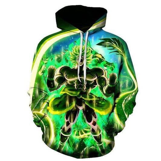 Dragon Ball Green Gift For Men And Women Over Print 3d Hoodie Zip Hoodie Moonbestprint