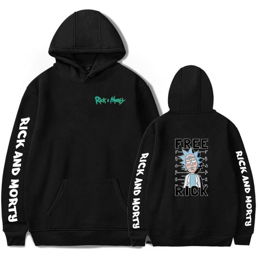 Free Rick And Morty With Cat Gift For Men And Women Over Print 3d Hoodie Zip Hoodie 918 Moonbestprint