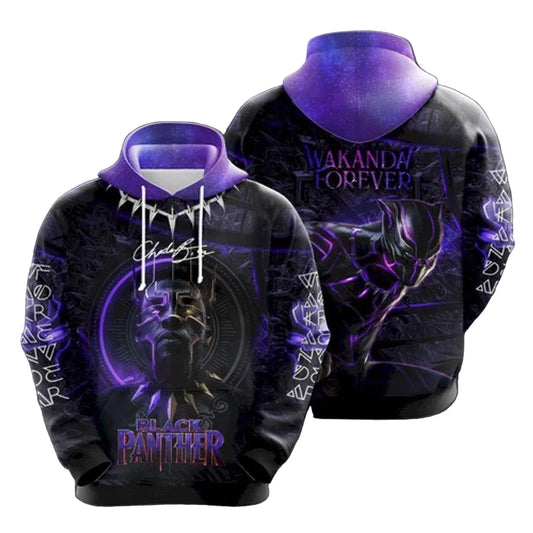 Black Panther 3d Hoodie Moonbestprint