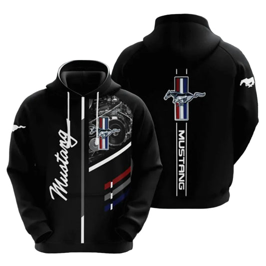 Ford Mustang Unisex Men And Women Full Printing 3d Hoodie Moonbestprint