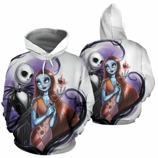 The Nightmare Before Christmas 3 Over Print 3d Hoodie Zip Hoodie Moonbestprint