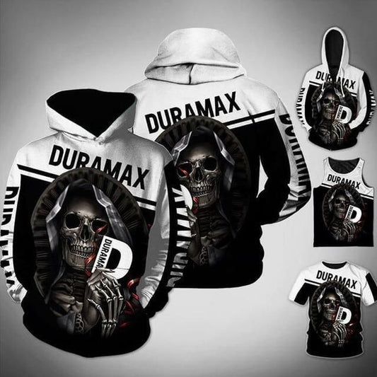 Duramax Skull Maiden Fan 3d Hoodie Zip Hoodie Moonbestprint