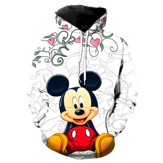 Mickey Mouse Love Tree 3d Hoodie 401 Moonbestprint