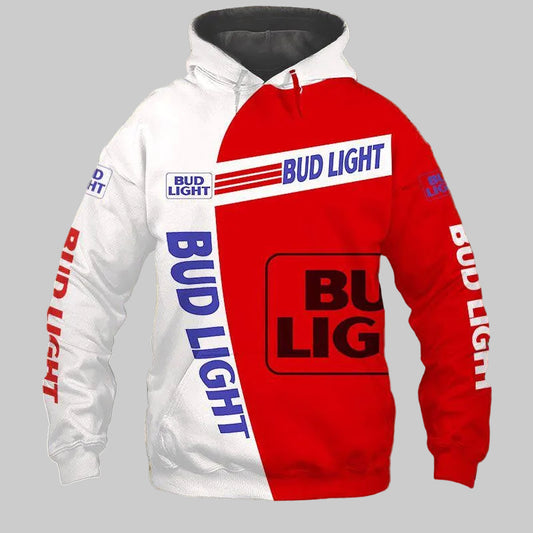 Bud Light King Beer 5k412 Fan Gift Stylist Unisex Cartoon 3d Hoodie Zip Hoodie Moonbestprint