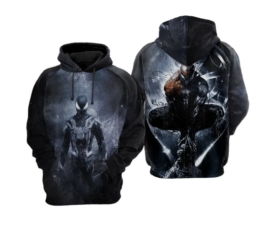 Spiderman Avengers Marvel Over Print 3d Hoodie Zip Hoodie Moonbestprint
