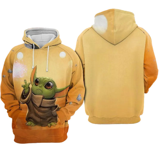Yoda Star Wars Cute Love 3d Hoodie 2 Moonbestprint
