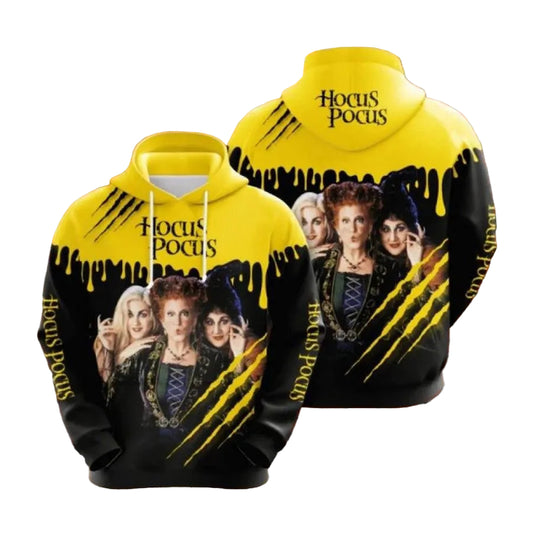 Hocus Pocus All Over Print Hoodie Moonbestprint