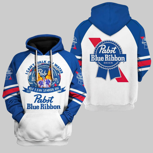 Pabst Blue Ribbon Beer Trending 3d Hoodie 536 Moonbestprint