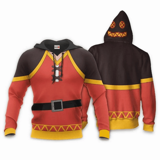 Megumin Anime Manga Konosuba God?s Blessing On This Wonderful World 1 For Men And Women 3d Hoodie Zip Hoodie Moonbestprint